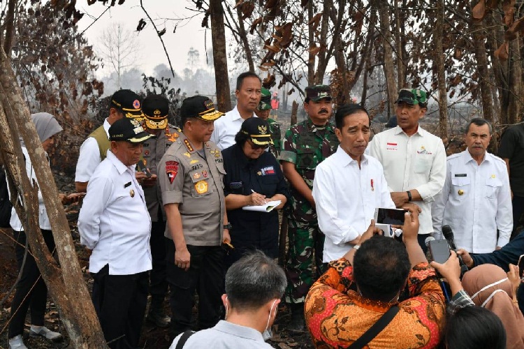 Riau Termasuk Enam Provinsi dengan Jumlah Hotspot Terbanyak