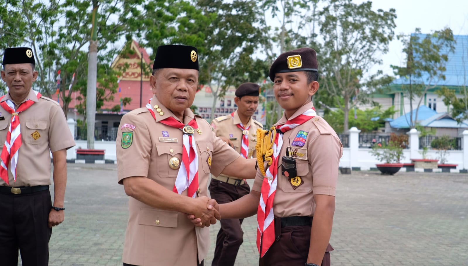 Bupati Asmar Peringati Hari Pramuka ke-64: Bentuk Karakter Tangguh