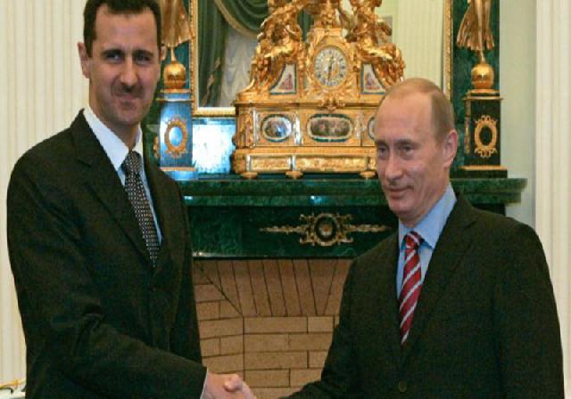 Temui Putin  di Moskow, Al-Assad Bahas Perang Suriah