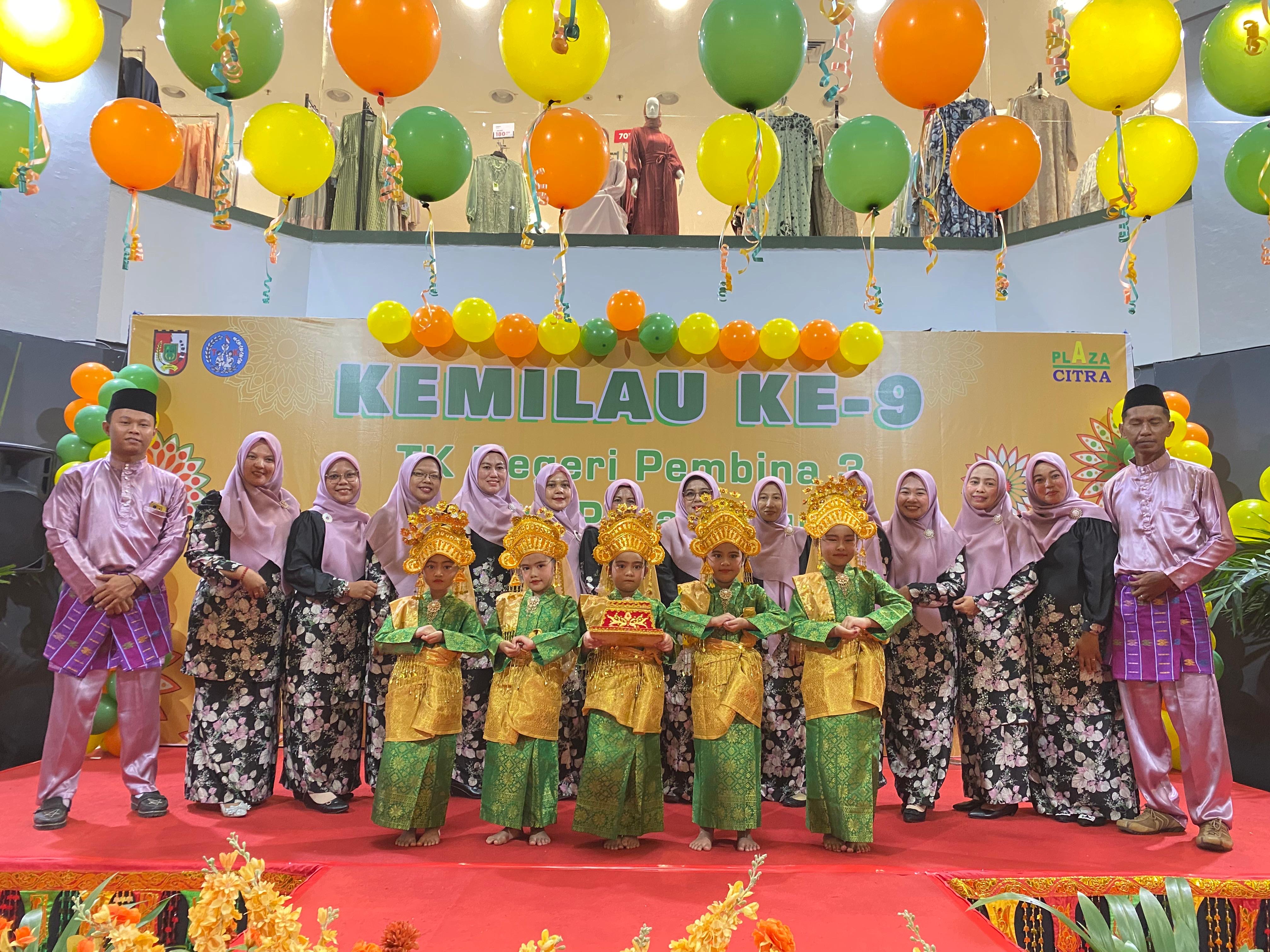 Kemilau ke-9 TK Negeri Pembina 3 Pekanbaru: Panggung Spektakuler Kolaborasi Anak, Orang Tua, Guru