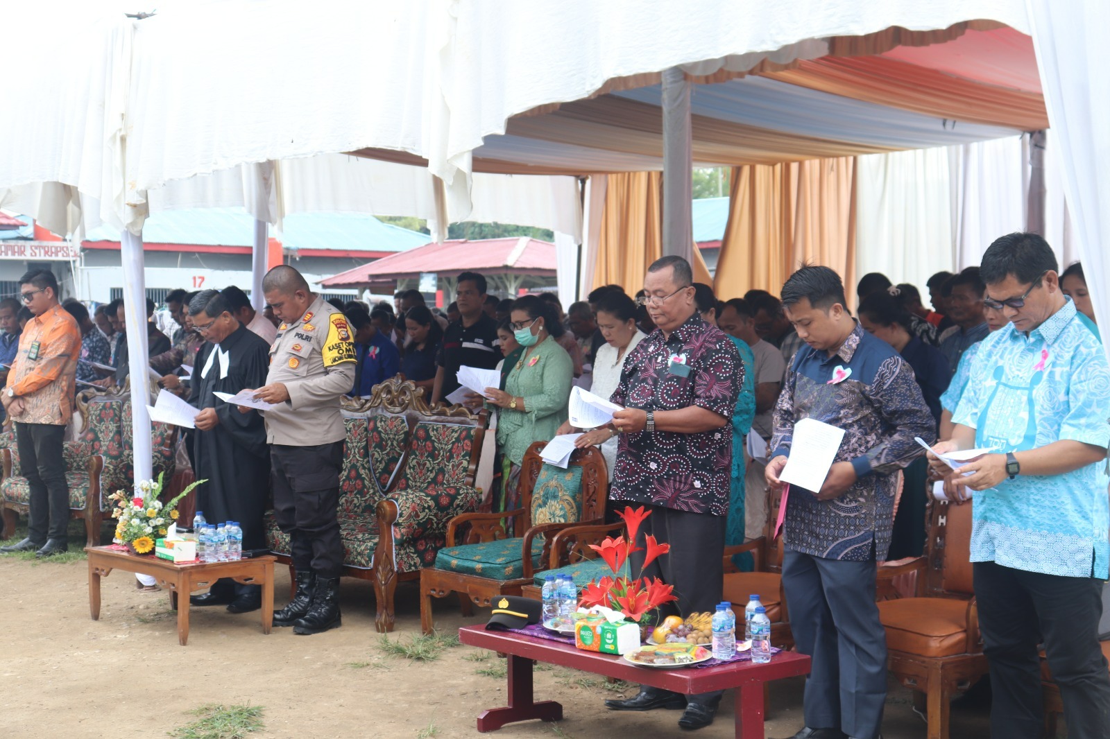 WBP Lapas Pasir Pengaraiana Natal Bersama Keluarga