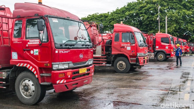 Dua Mobil Tangki Pertamina Dibajak, Dibawa ke Depan Istana Negara