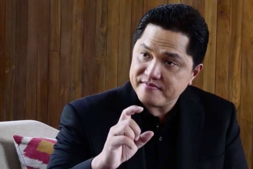Pembelaan Erick Thohir soal Wakilnya Rangkap Jabatan Komisaris