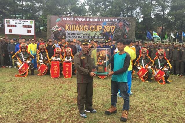Yonif Para Raider 330/TD Kostrad Gelar Turnamen Kujang Cup 2017