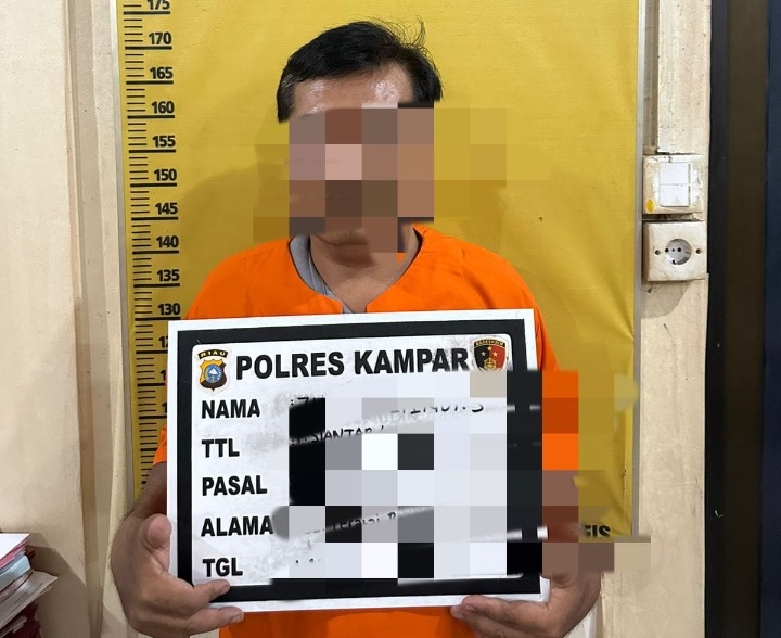 Seorang Oknum Guru di Kampar Ditangkap, Diduga Cabuli Siswi
