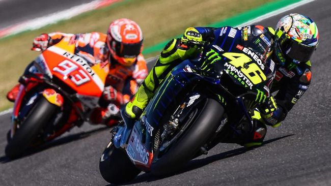 MotoGP: Ini Dua Rekor Rossi yang Tak Bakal Dipecahkan Marquez