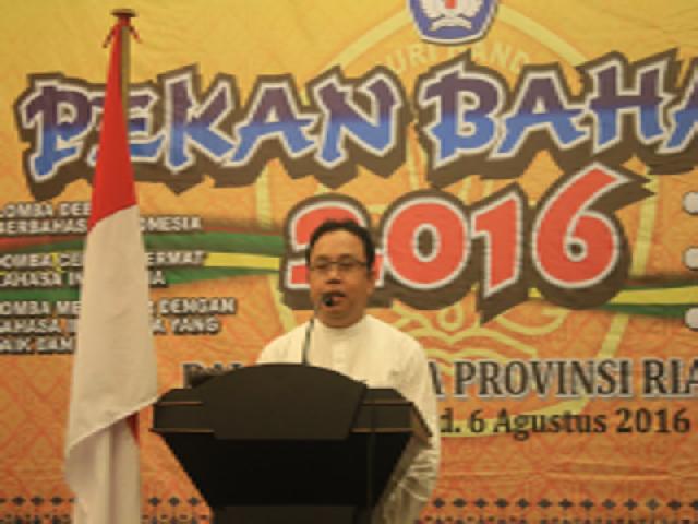 Gelar Pekan Bahasa dan Pekan Sastra 2016