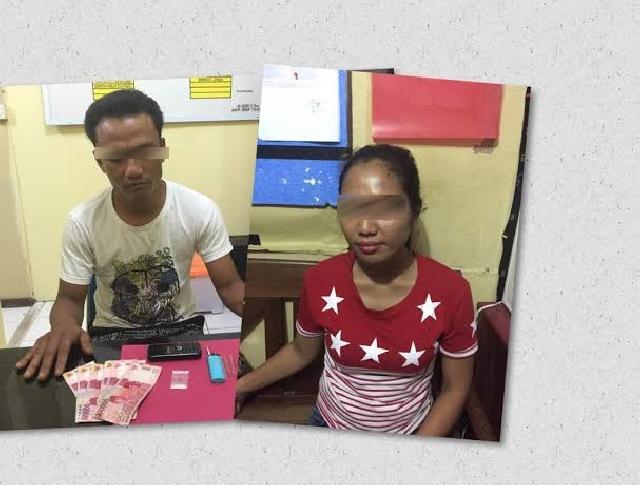 Terlibat Kasus Narkotika, Pasutri Dibekuk Aparat Kepolisian