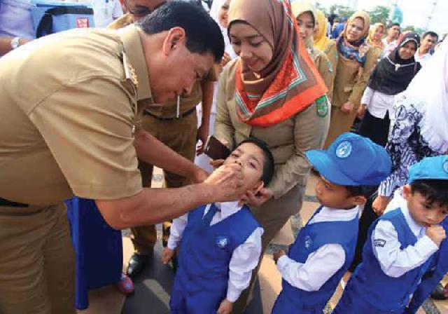 70.361 Balita Telah Divaksinasi Polio