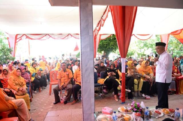 Seribuan Masyarakat Antusias Sambut Andi-Yatno, Kran Air Bersih 2019 Pasti Terwujud Bagi Kota Dumai