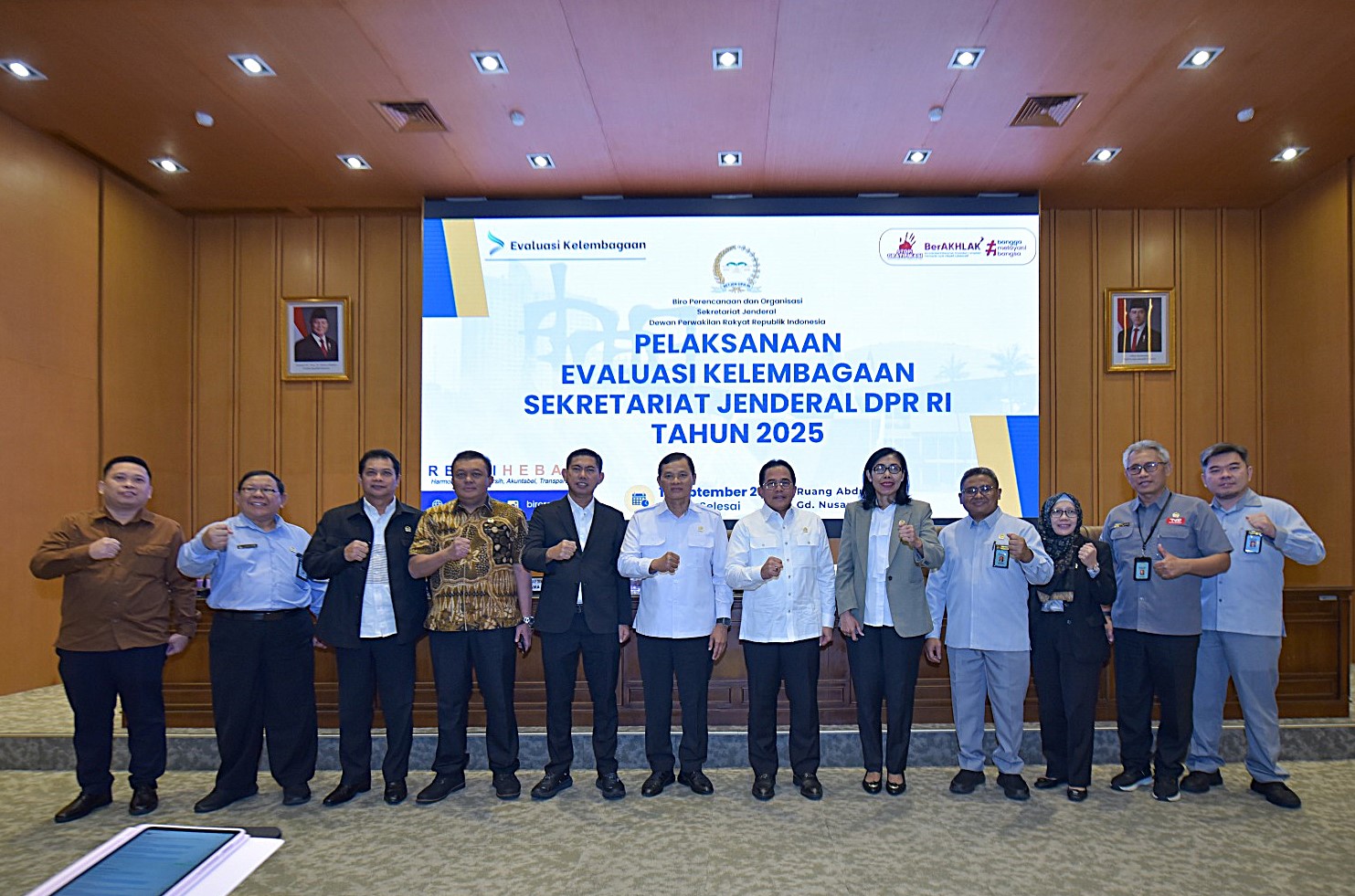 Setjen DPR RI Berkomitmen Melakukan Transformasi Kelembagaan