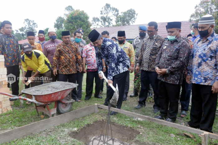 Pertama di Siak, Madrasah Ibtidaiyah Negeri Dibangun di Kampung Sabak Permai