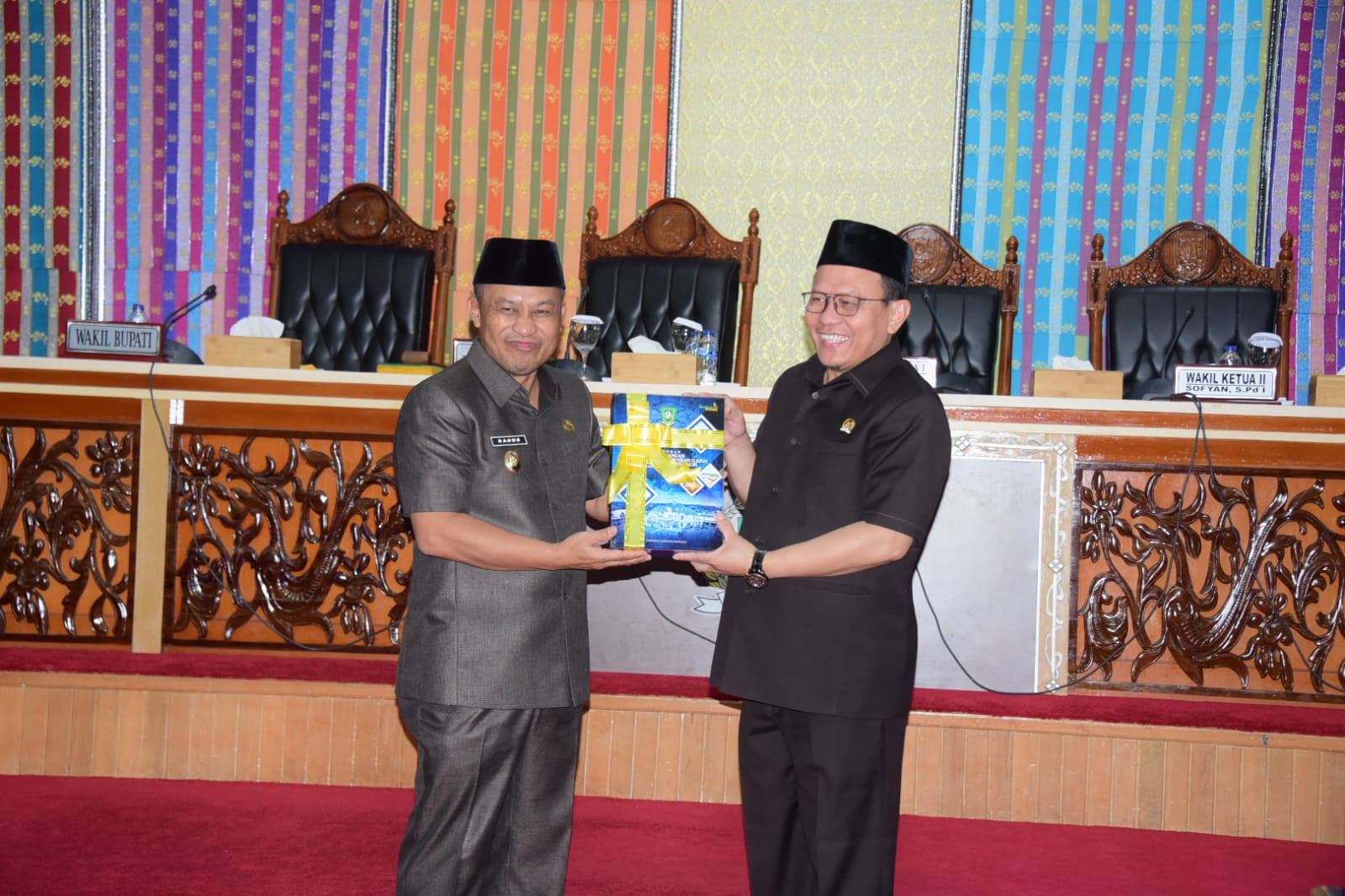 Bupati Bengkalis Sampaikan Sejumlah Capaian di LKPj 2022
