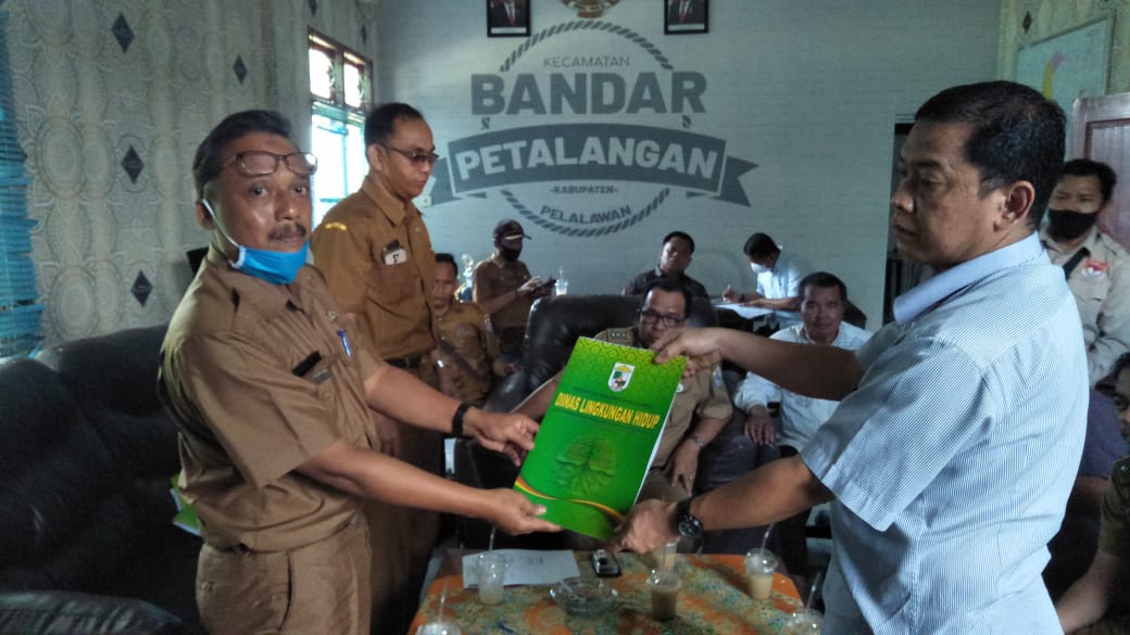 Pemkab Pelalawan Beri Sanksi Administratif ke PT Serikat Putra karena Tercemarnya Sungai Kerumutan