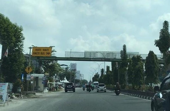 Bando Berkedok JPO di Jalan Tuanku Tambusai, Dewan: Jangan Coba Kangkangi Aturan Lagi!