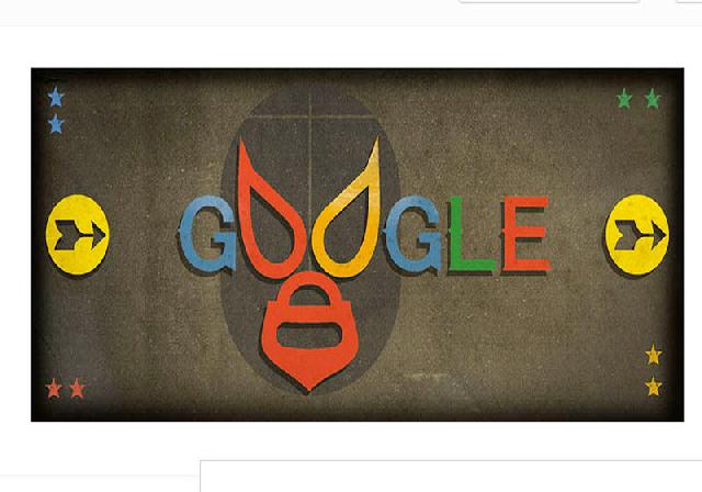 Google Hari Ini Pakai Topeng Pegulat