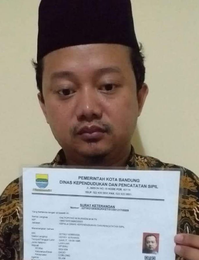 Salut! Selain Cabuli 21 Santri, Herry Wirawan Juga Mafia Bansos Sekolah