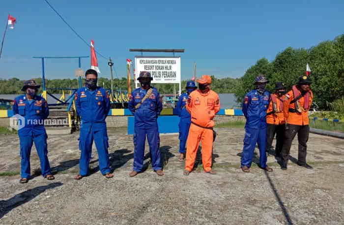 Pompong Hilang Kontak di Perairan Pulau Halang Rohil, 3 Orang Dinyatakan Hilang