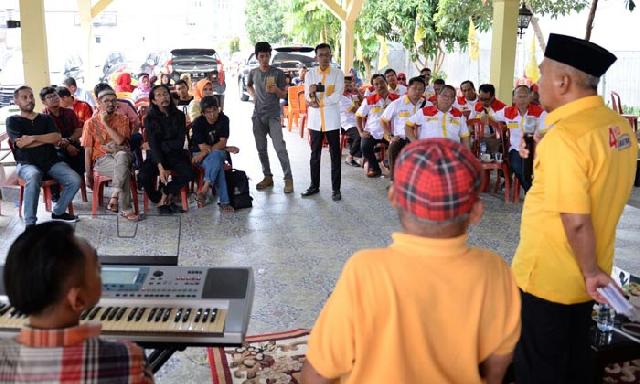 Nongkrong Bersama Seniman, Cagub Nomor 4 Janji Jadikan Riau Pusat Seni Pertunjukan di Sumatera