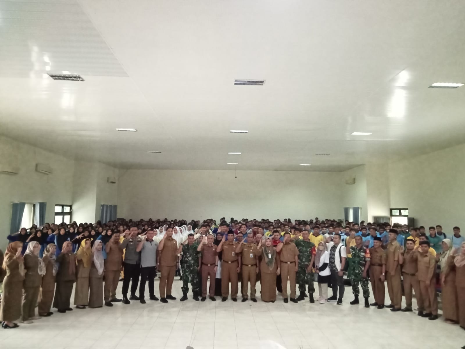 Ratusan Siswa SMA di Rohul Ikuti Seleksi Calon Paskibraka