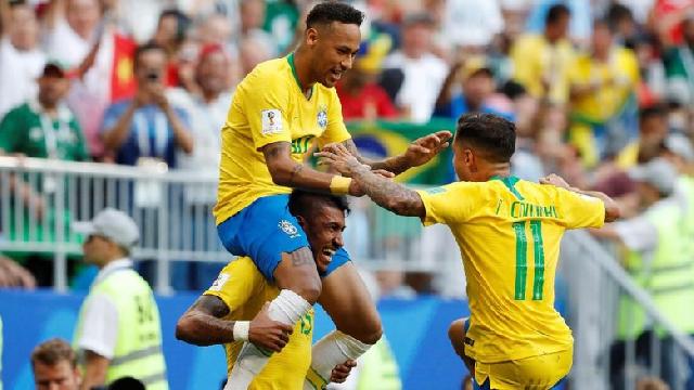 Lewati Jerman, Brasil Kini Top Skorer Piala Dunia