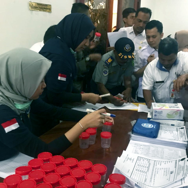Pemprov Riau Kembali Tes Urine 200 Pegawai, THL Tak Hadir Langsung Dipecat