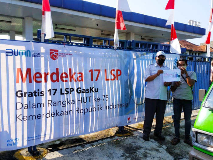 Promo Merdeka 17 LSP, Program PGN Gratis Isi Gas ke Pelanggan GasKu untuk Sambut HUT ke-75 RI