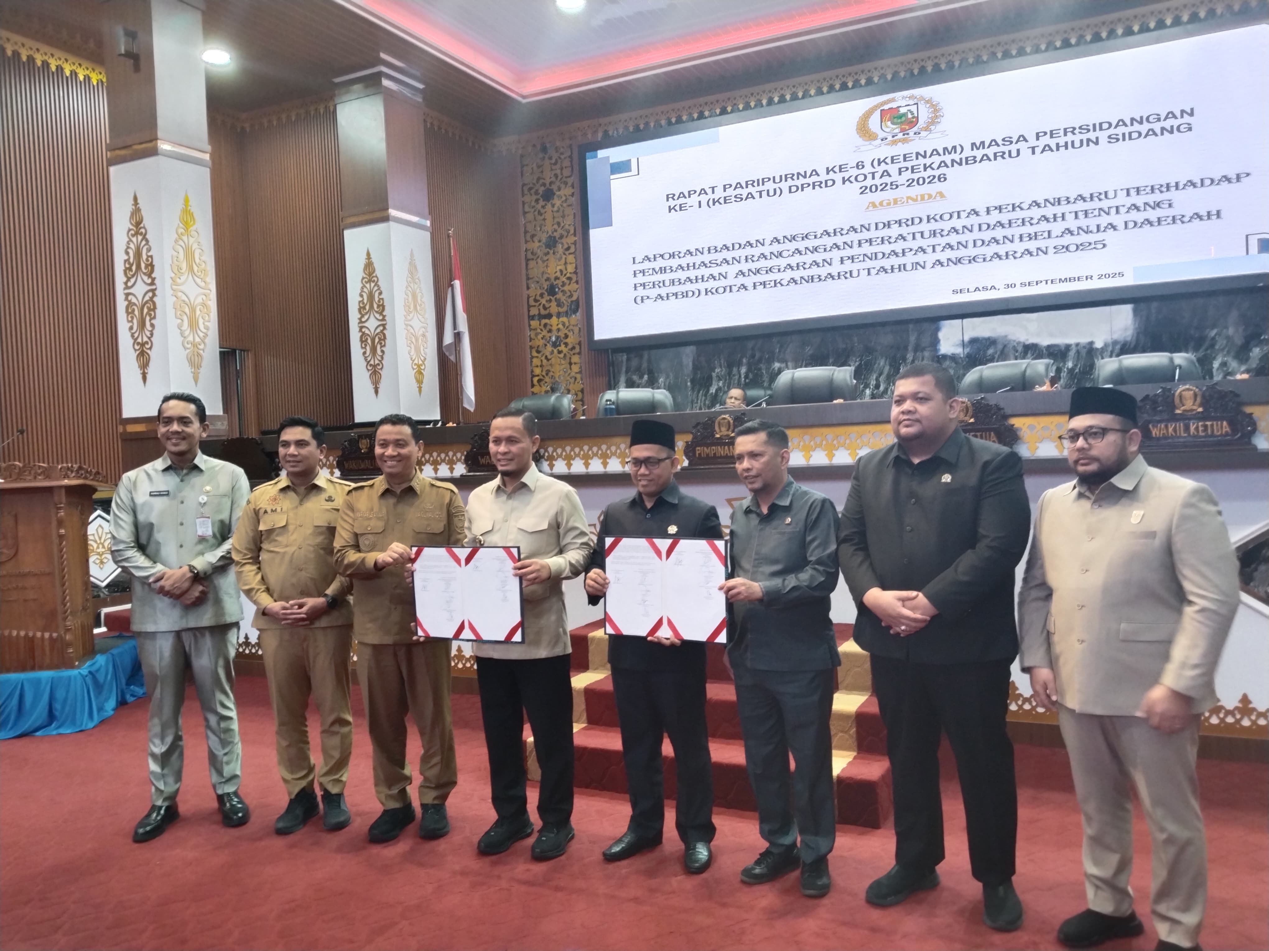 APBD-P 2025 Pekanbaru Sebesar Rp3,2 Triliun