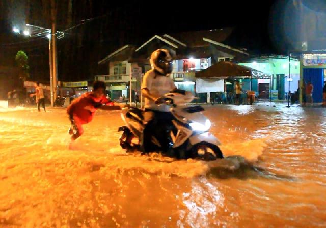 Banjir Kembali Landa Rokan Hulu