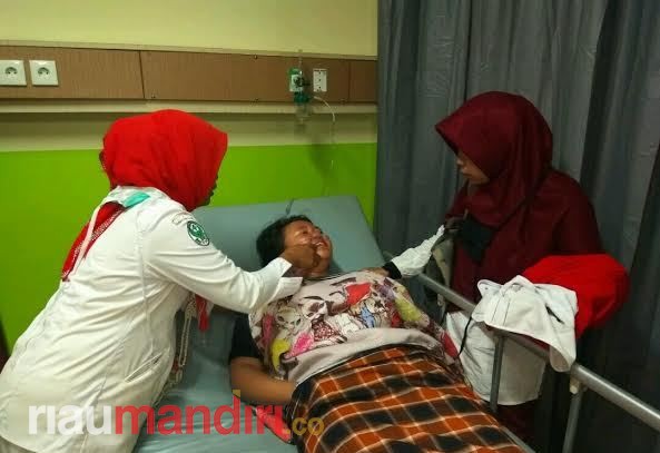 Hasil Labor, Dokter Sebut Korban Demo di Kantor Bupati Kampar Tidak Hamil