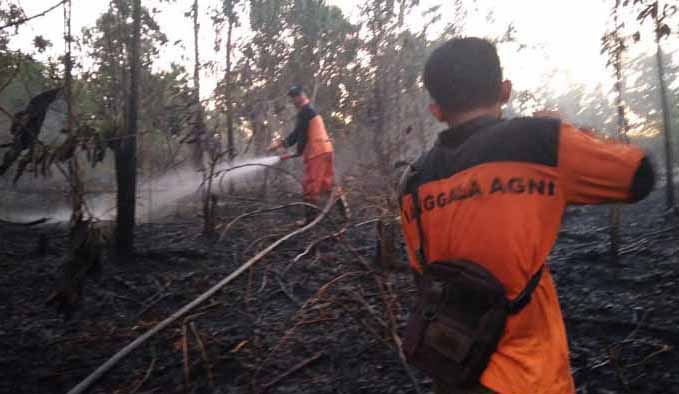 Besok, Manggala Agni Riau Akan Patroli Terpadu di Desa Rawan Karhutla