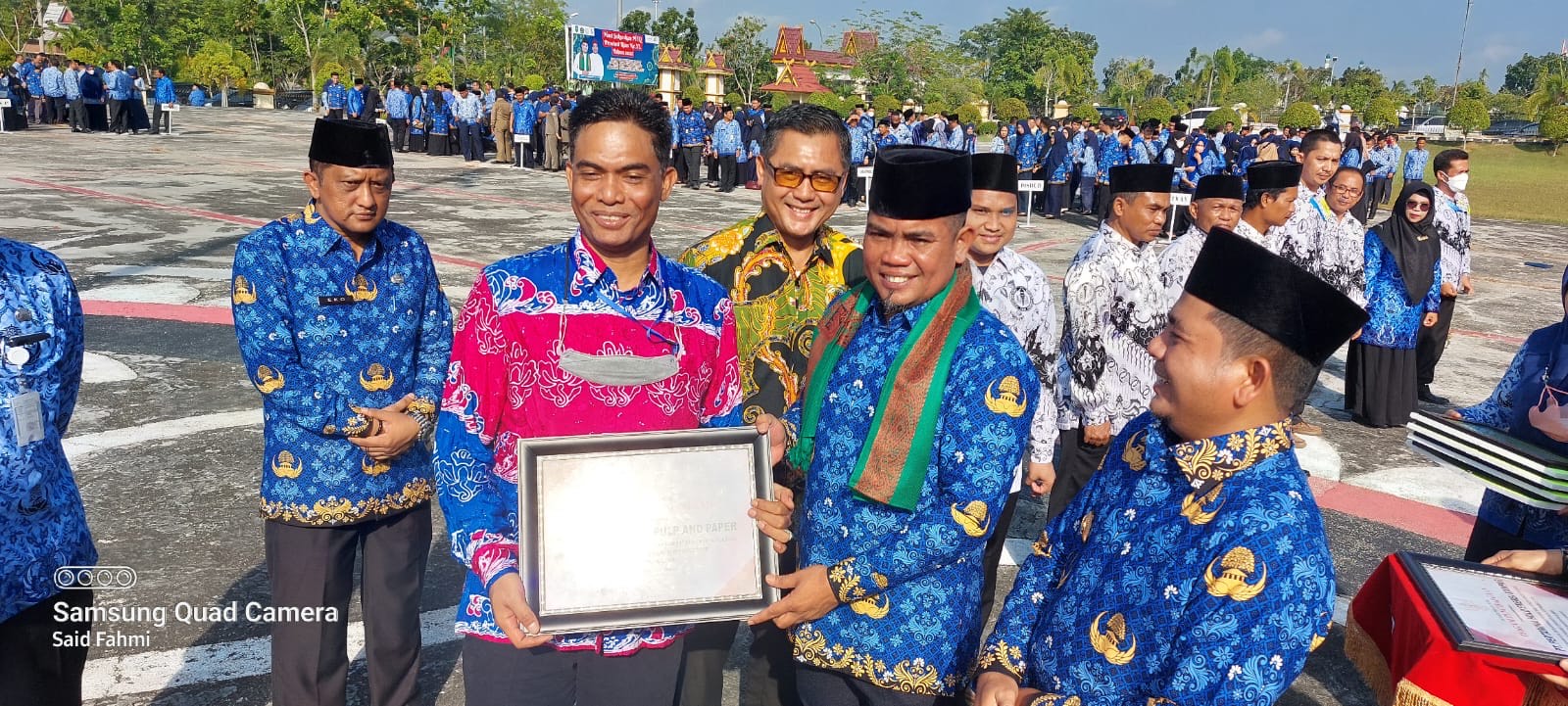 Desa Binaan RAPP Raih Sertifikat Utama ProKlim