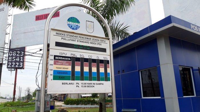 ISPU di Riau Belum Stabil, Ini Penyebabnya