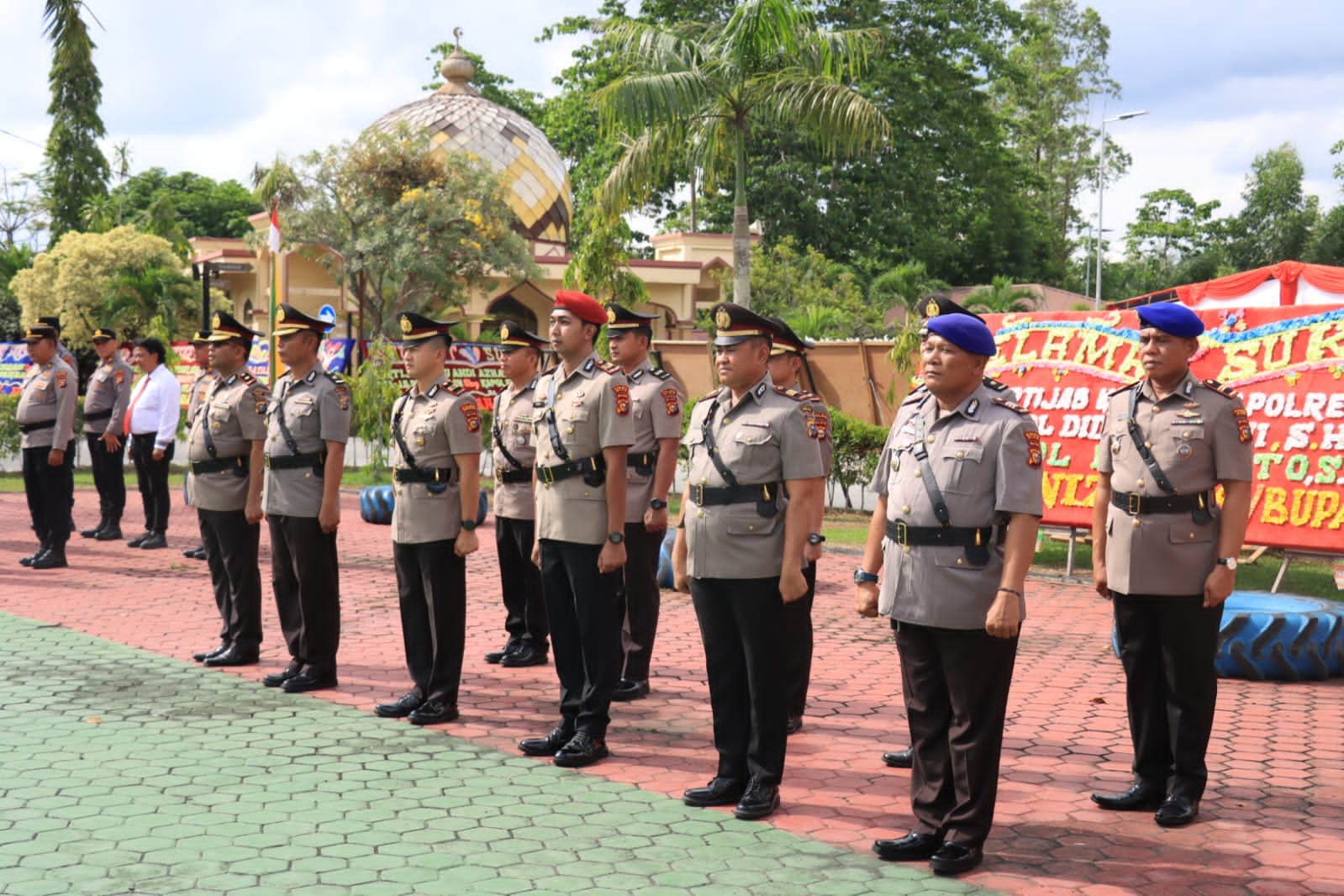 Sertijab Pejabat Polres Siak, Berikut Daftarnya
