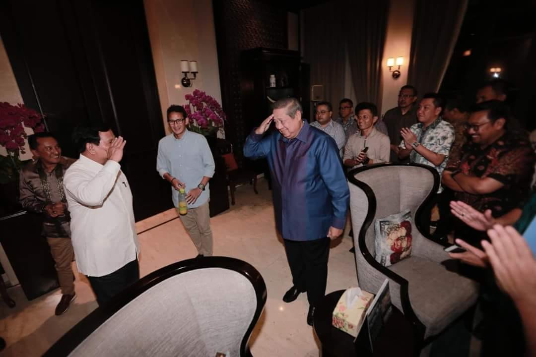 Prabowo-SBY Sepakat Fokus Masalah Ekonomi