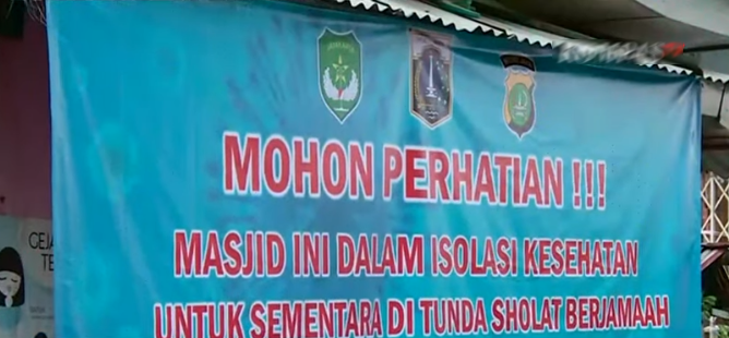 3 Orang Terdeteksi Terjangkit Corona, 300 Anggota Jamaah Masjid di Jakarta Diisolasi