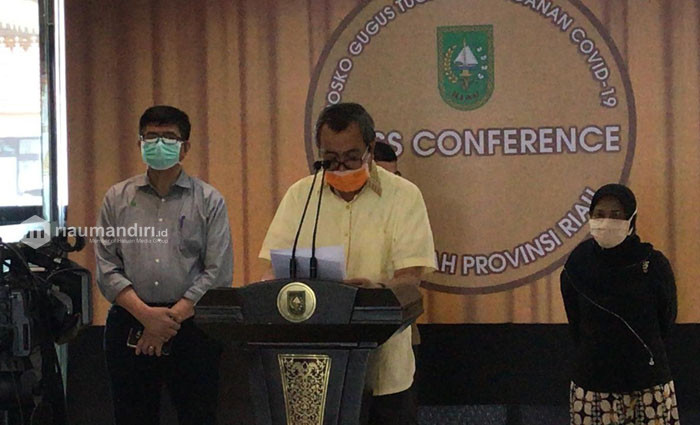 Positif Corona di Riau Bertambah Lagi 3, Gubri: Salah Satunya PDP dari Tampan yang Meninggal