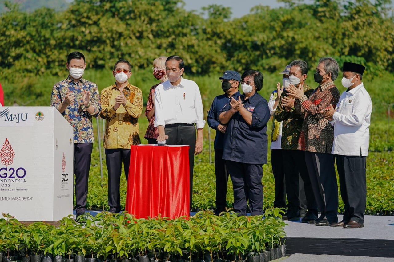 Presiden dan Menteri LHK di Rumpin-Bogor: Teguhkan Komitmen Pemulihan Lingkungan
