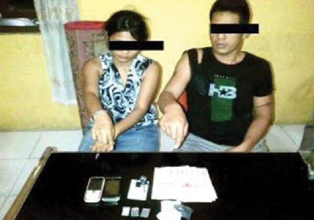 Pelaku Narkoba Ditangkap di Kota Garo