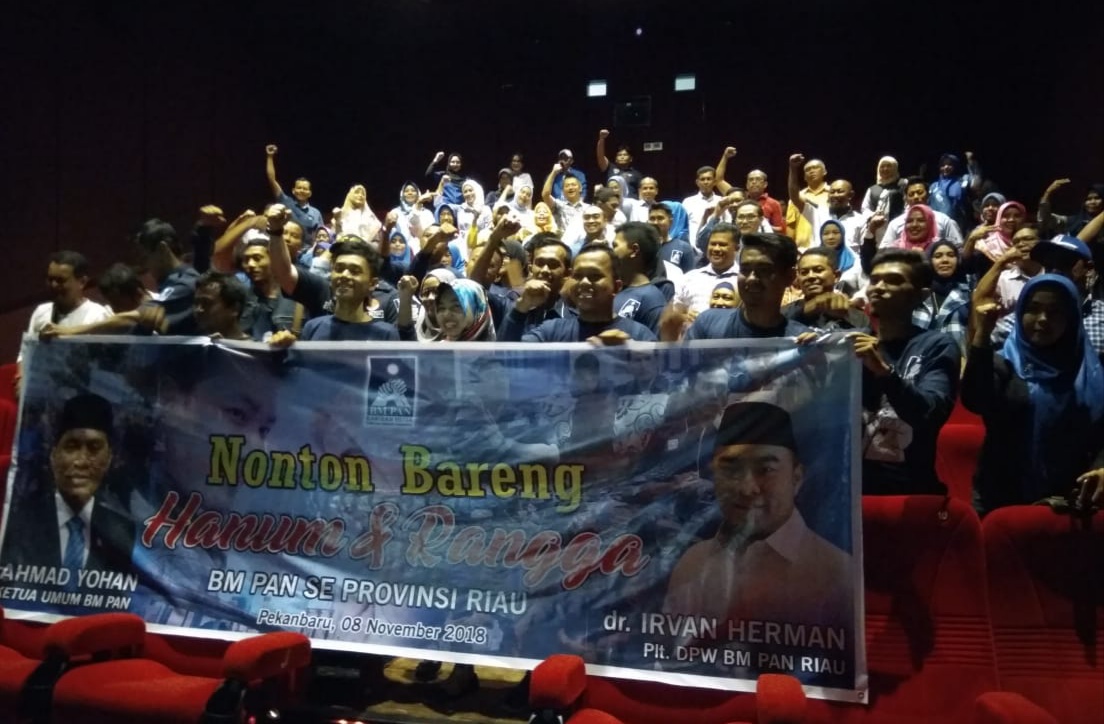 PAN Gelar Nonton Bareng Film Hanum dan Rangga Serentak 10 Kota di Indonesia