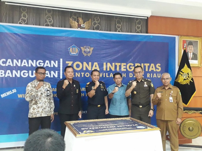 Kanwil Beacukai Riau Canangkan Zona Integritas Wilayah Bebas Korupsi