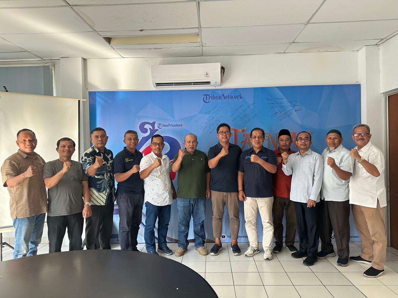 12 Perusahaan Surat Kabar di Riau Deklarasikan Asosiasi Media Cetak dan Digital