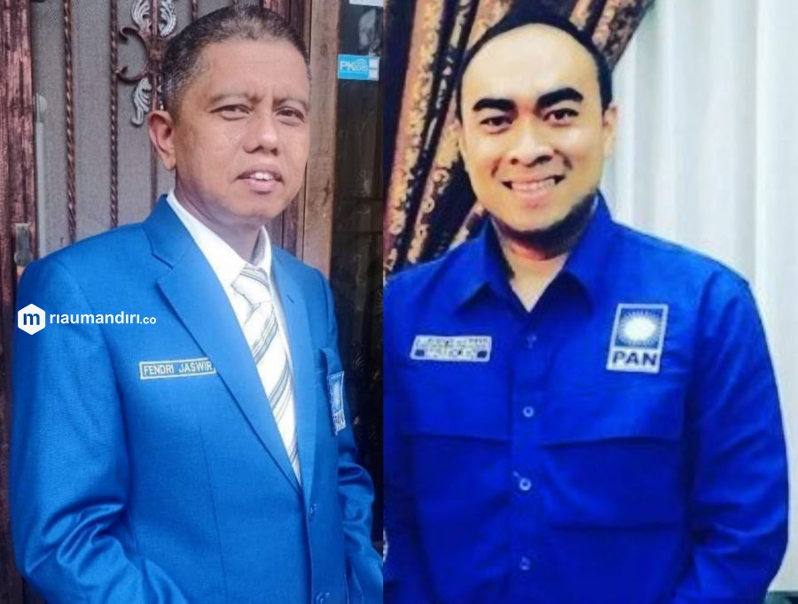 DPP PAN Angkat Fendri Jaswir dan Irvan Herman sebagai Panwil Riau