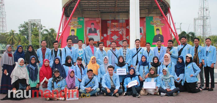 Mahasiswa Kukerta Unri Galang Dana Untuk Korban Gempa Lombok