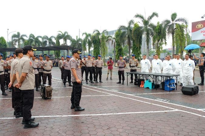 Polda Riau Siapkan 50 Personel Bantu Atasi Covid-19
