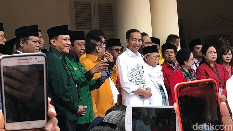 Sebut Prabowo-Sandi, Ini Pidato Lengkap Jokowi Usai Daftar Capres