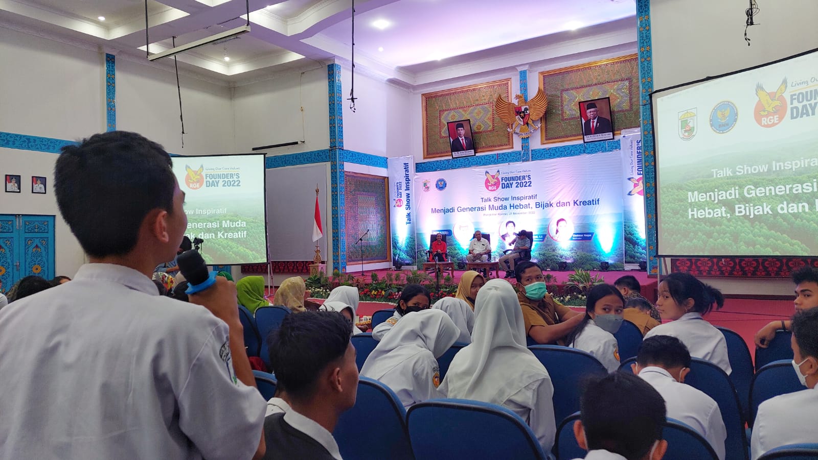 Ratusan Pelajar SMA/SMK Antusias Ikuti Talkshow Inspiratif PT RAPP