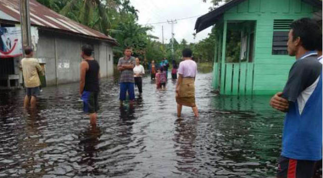 Curah Hujan Tinggi, Riau Antisipasi Banjir Kiriman dari Sumbar 