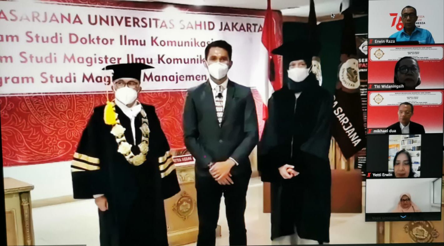 Geofakta Razali, Alumni Unri Raih Gelar Doktor Ilmu Komunikasi di Usia 29 Tahun
