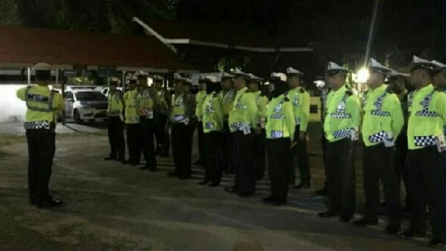 Satlantas Polres Kampar Gelar Razia Malam